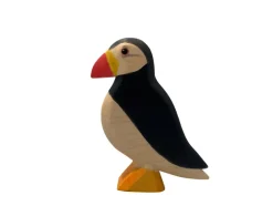 Handmade Puffin Bird>Holzwald Clearance