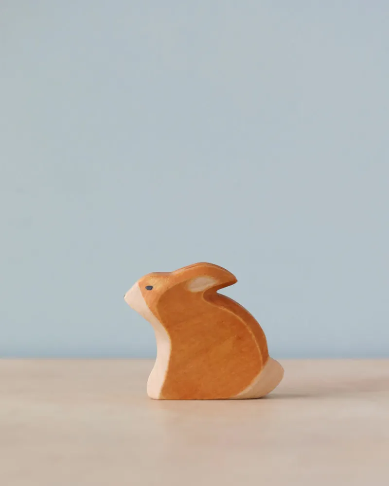 Handmade Sitting Rabbit>Holzwald Hot