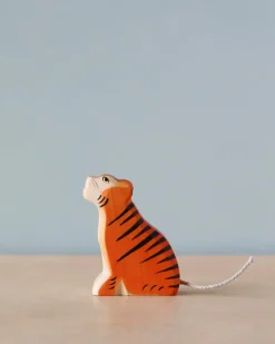 Handmade Sitting Tiger>Holzwald Hot