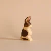 Handmade Standing Spotted Rabbit>Holzwald Hot