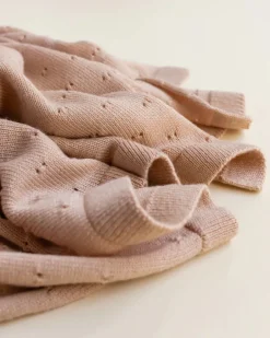 Handmade Merino Wool Bibi Blanket - Apricot></noscript>HVID Clearance