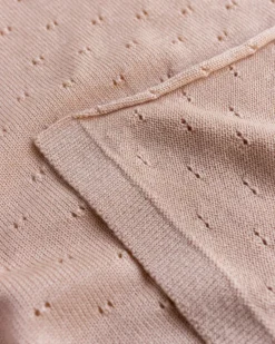 Handmade Merino Wool Bibi Blanket - Apricot></noscript>HVID Clearance