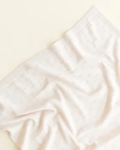 Handmade Merino Wool Bibi Blanket - Cream>HVID New