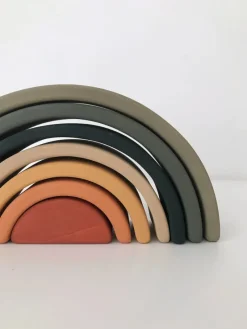 Handmade Mini Rainbow Stacker - Jungle><noscript><img width=