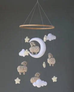 Handmade Mobile - Little Sheep - Final Sale><noscript><img width=