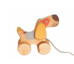 Handmade Pull Along Terrier Dog Toy>Friendly toys Best