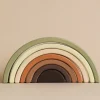 Handmade Rainbow Stacker - Olive>SABO concept New