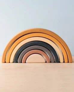 Handmade Rainbow Stacker - Mustard>SABO concept Best