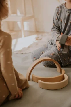 Handmade Rainbow Stacker - Mustard><noscript><img width=