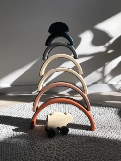 Handmade Rainbow Stacker - Terracotta><noscript><img width=