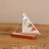 Handmade Small Wooden Boat>SABO concept Hot