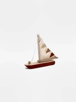 Handmade Small Wooden Boat><noscript><img width=