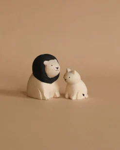 Handmade Tiny Wooden Animals - Lion Family Set of 2>T-Lab Hot