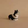 Handmade Tiny Wooden Animals - Corgi Dog>T-Lab Best