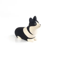 Handmade Tiny Wooden Animals - Corgi Dog>T-Lab Best