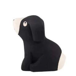 Handmade Tiny Wooden Beagle Dog><noscript><img width=