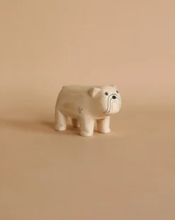 Handmade Tiny Wooden Bulldog>T-Lab Hot