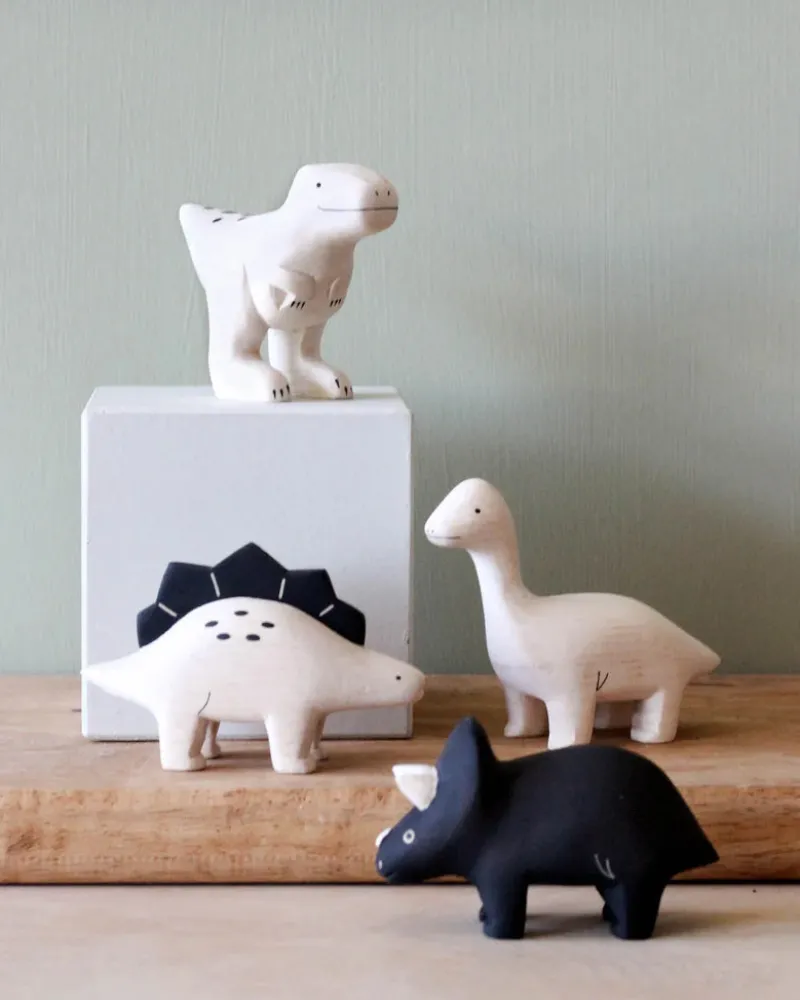 Handmade Tiny Wooden Dinosaurs - Brachiosaurus>T-Lab Sale