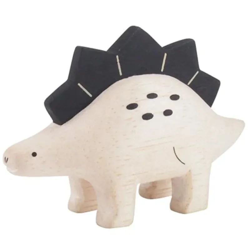 Handmade Tiny Wooden Dinosaurs - Stegosaurus>T-Lab Best