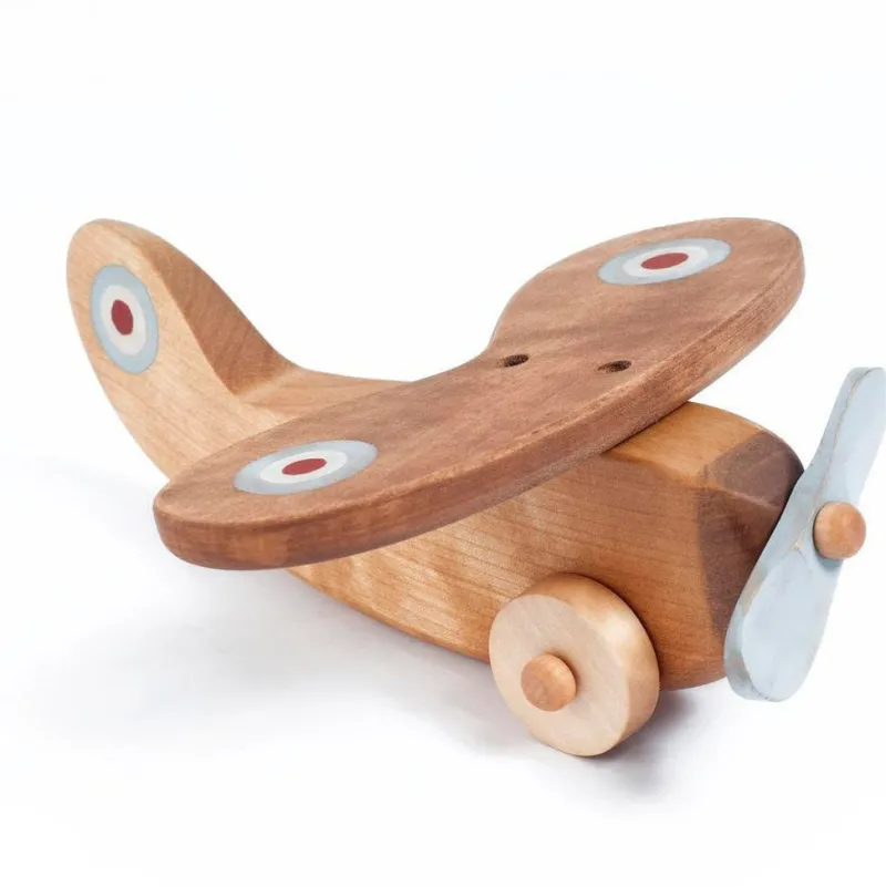 Handmade Wooden Airplane>Friendly toys Online