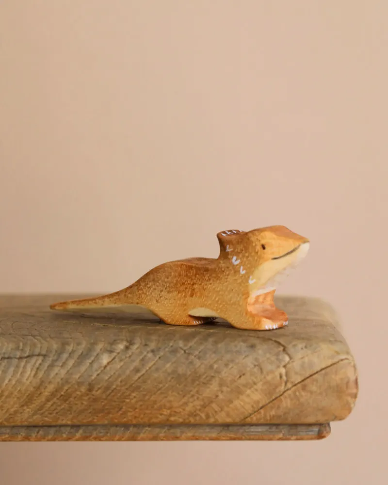 Handmade Wooden Bearded Dragon>Eric & Albert Hot