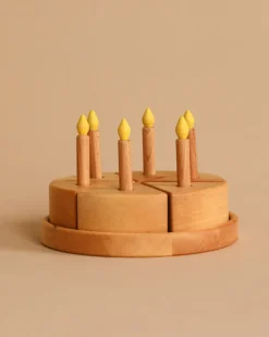 Handmade Wooden Birthday Cake>DK Fashion