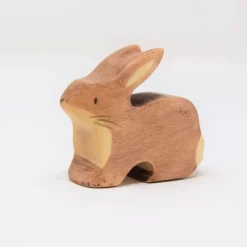 Handmade Wooden Brown Rabbit>Eric & Albert Hot