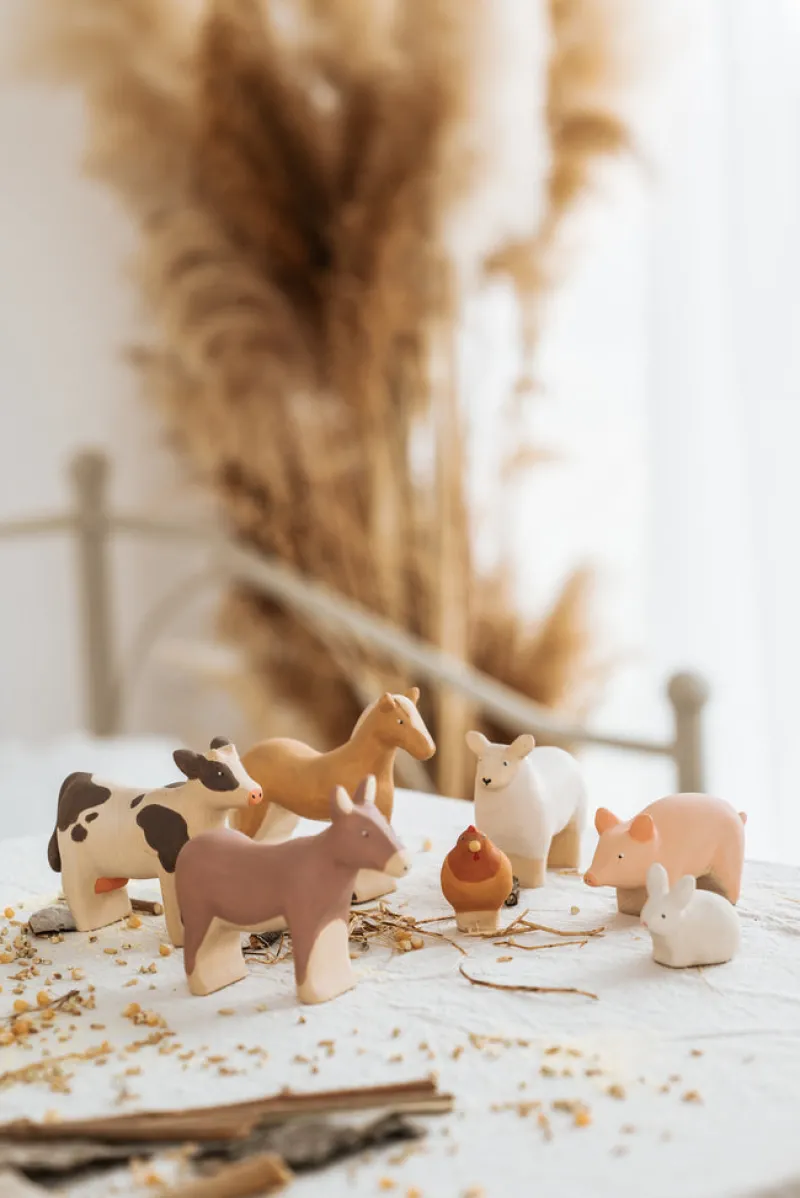 Handmade Wooden Donkey>Meshka And Friends Online