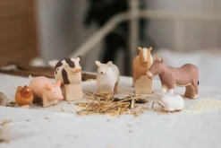 Handmade Wooden Donkey><noscript><img width=