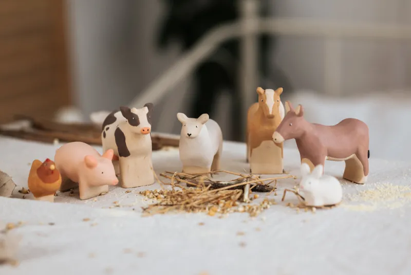 Handmade Wooden Donkey>Meshka And Friends Online