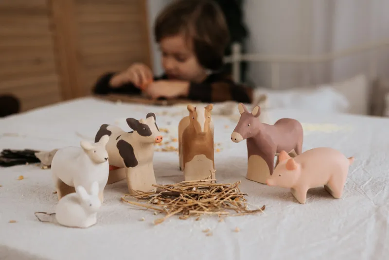 Handmade Wooden Donkey>Meshka And Friends Online