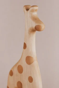 Handmade Wooden Giraffe Pull Toy><noscript><img width=