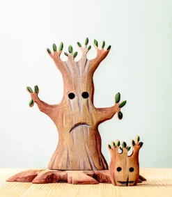 Handmade Wooden Halloween Trees & Bat Set>Bumbu Toys Fashion