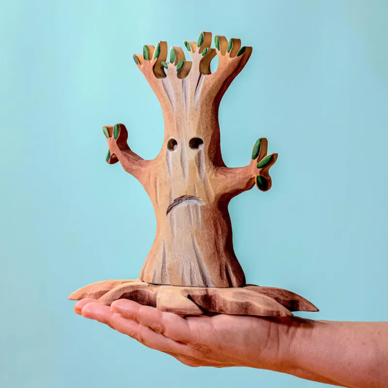 Handmade Wooden Halloween Trees & Bat Set>Bumbu Toys Fashion