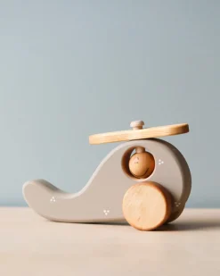 Handmade Wooden Helicopter>Friendly toys Clearance
