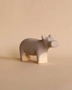 Handmade Wooden Hippo>Meshka And Friends Outlet