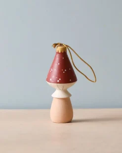 Handmade Wooden Mushroom Ornament></noscript>Gnezdo Best