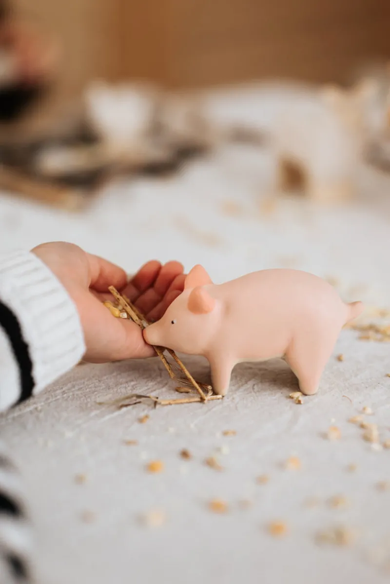 Handmade Wooden Pig>Meshka And Friends Discount