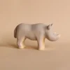 Handmade Wooden Rhinoceros>Meshka And Friends New