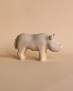 Handmade Wooden Rhinoceros>Meshka And Friends New