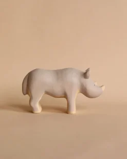 Handmade Wooden Rhinoceros>Meshka And Friends New
