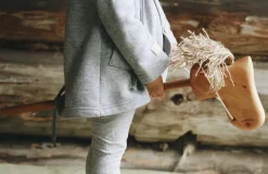 Handmade Wooden Riding Horse><noscript><img width=