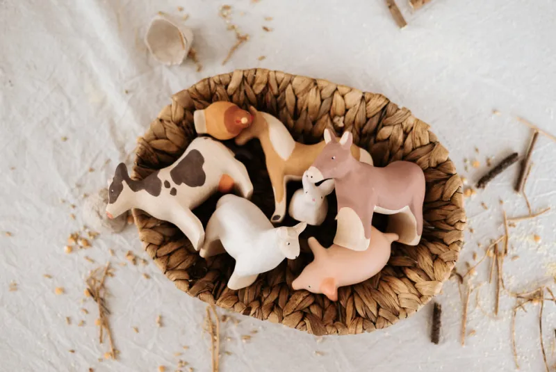 Handmade Wooden Sheep>Meshka And Friends Hot