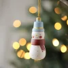 Handmade Wooden Snowman Ornament>Gnezdo Hot