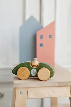 Handmade Wooden Toy Race Car>Friendly toys Clearance