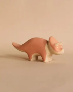 Handmade Wooden Triceratops Dinosaur>Meshka And Friends Hot