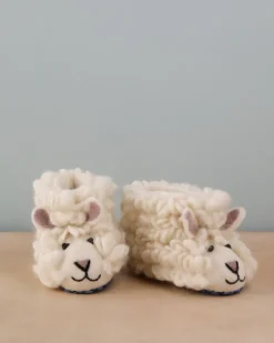 Handmade Wool Sheep Slippers>Sew Heart Felt Discount
