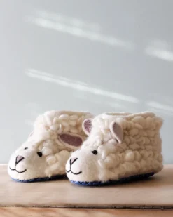 Handmade Wool Sheep Slippers>Sew Heart Felt Discount