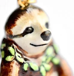 Happy Sloth Necklace><noscript><img width=