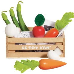 Harvest Vegetables Wooden Market Crate>Le Toy Van, Inc. Fashion